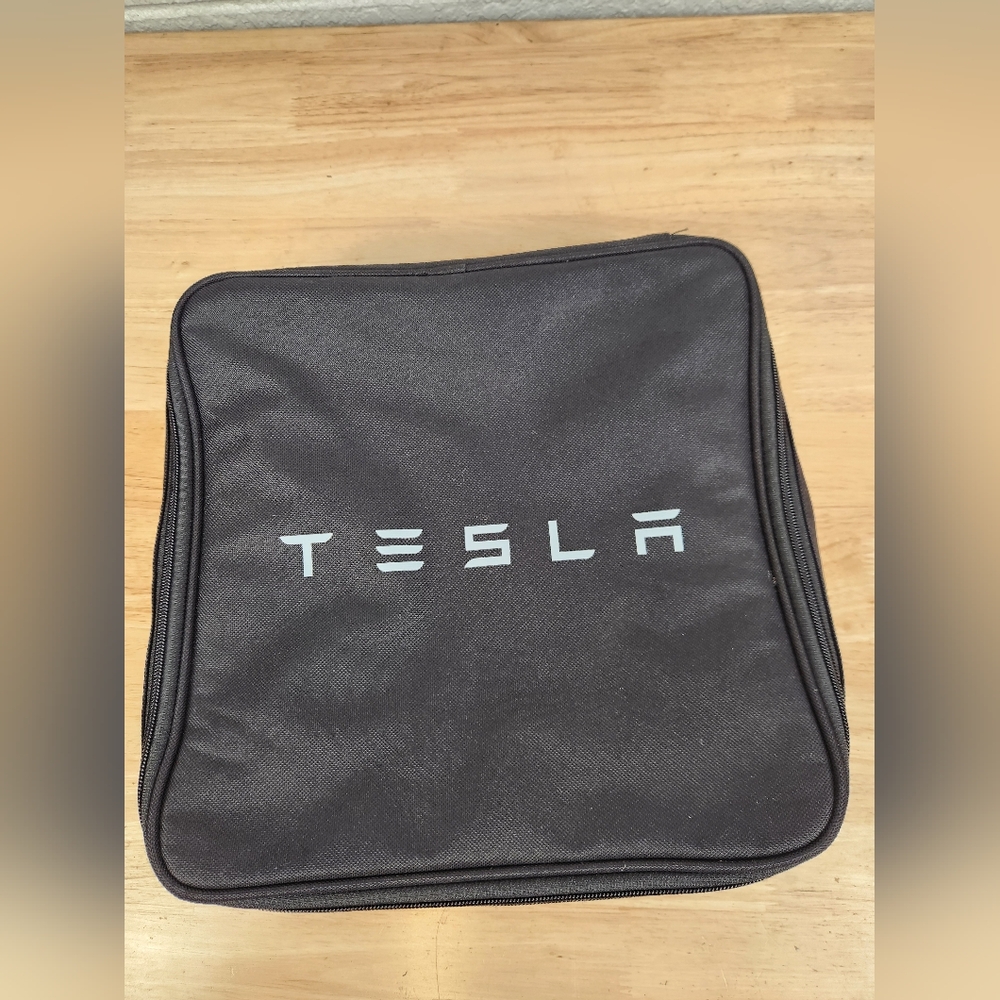 Tesla OEM Storage Bag Empty Pouch for Mobile Connector Charger Kit Gen 2 NEW